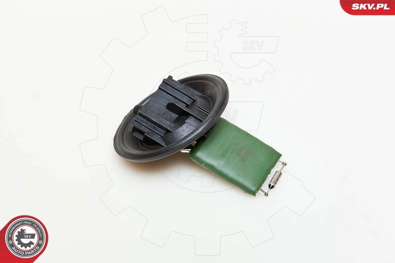 Resistor, interior blower